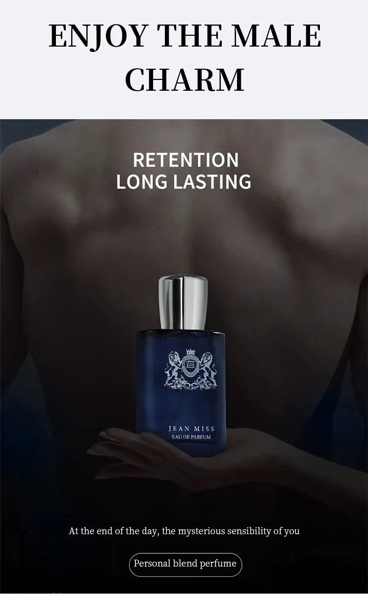 New 100ml vanilla men's perfume cologne pheromone perfume men's fresh floral lasting perfume spray Dupes