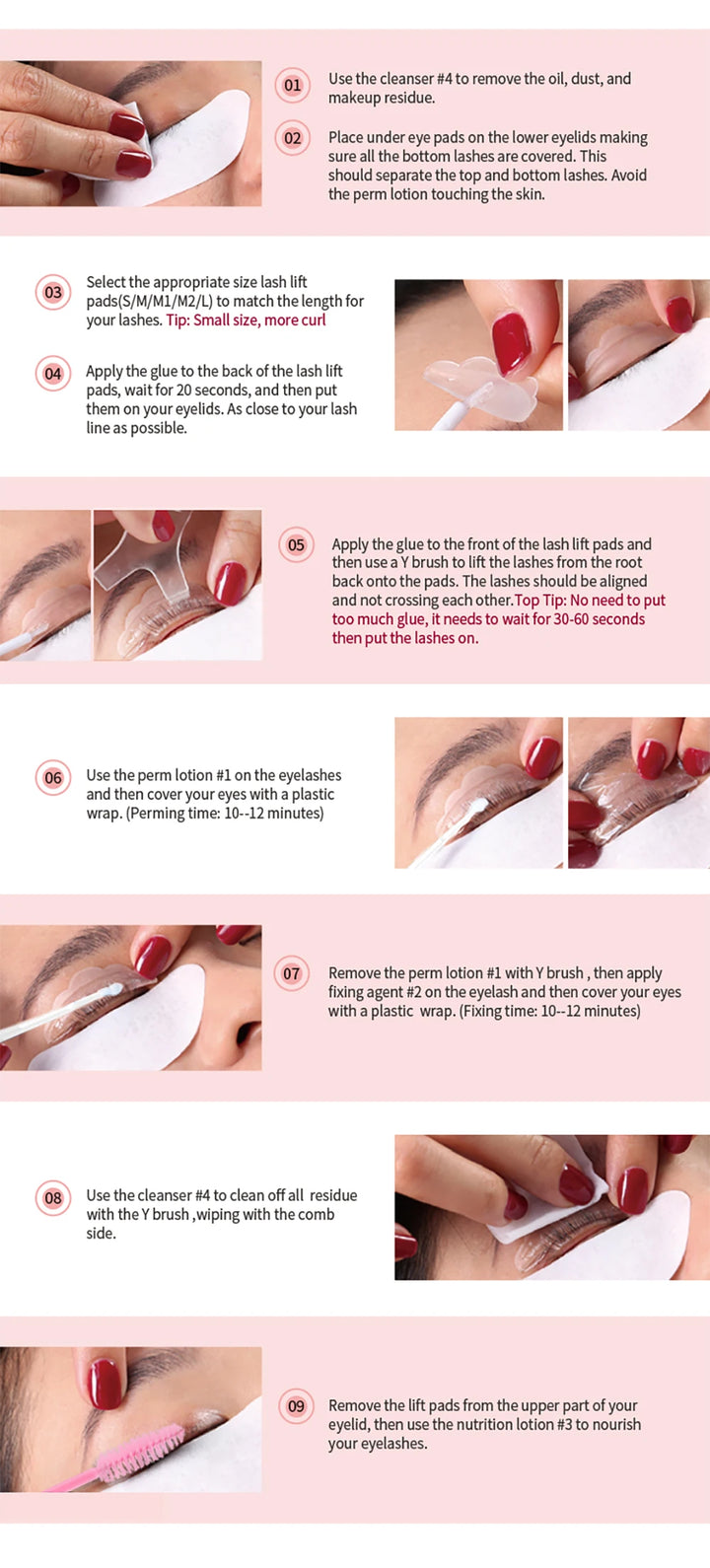 Dropshipping ICONSIGN Lash Lift Kit And Brow Dye Tint Kit Lifting Eyelashes Brow Lift Brow Dye Tint Lash Lifting Kit Eye Makeup