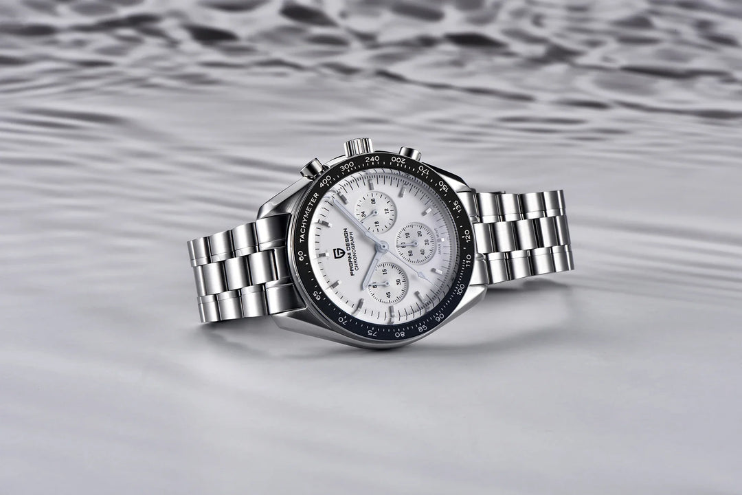PAGANI DESIGN Moon Mens Watches 2023 Top Brand Luxury Quartz Watch For Men Chronograph Luminous Sapphire Mirror Waterproof Clock