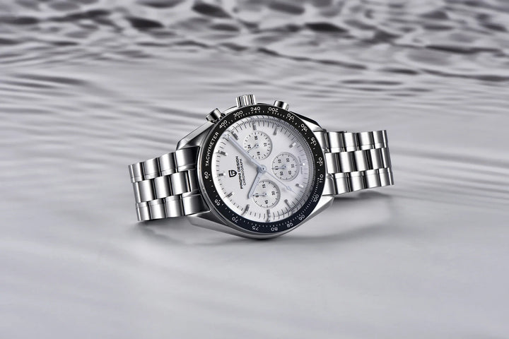 PAGANI DESIGN Moon Mens Watches 2023 Top Brand Luxury Quartz Watch For Men Chronograph Luminous Sapphire Mirror Waterproof Clock