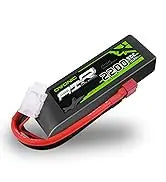 OVONIC 3S Lipo Battery 50C 5200mAh 11.1V Lipo Battery with EC5 Connector for Arrma 1/5 1/8 1/10 RC Car and Truck