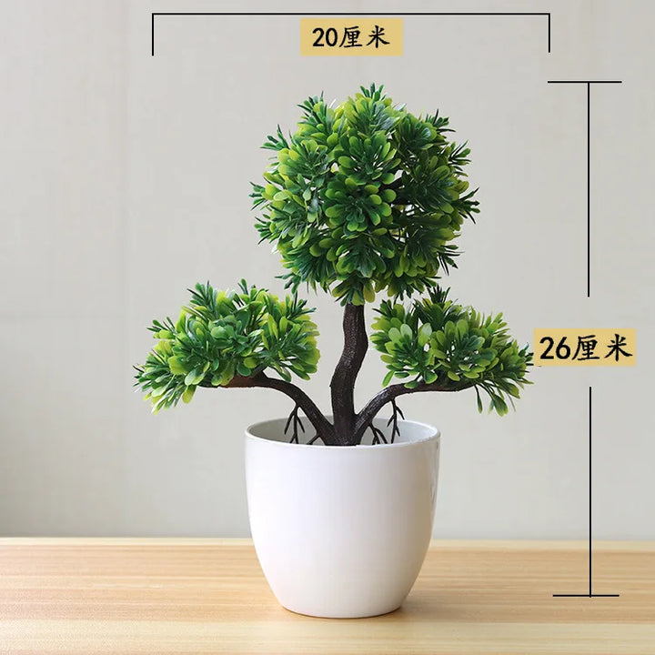 Mini Artificial Bonsai Tree Decoration