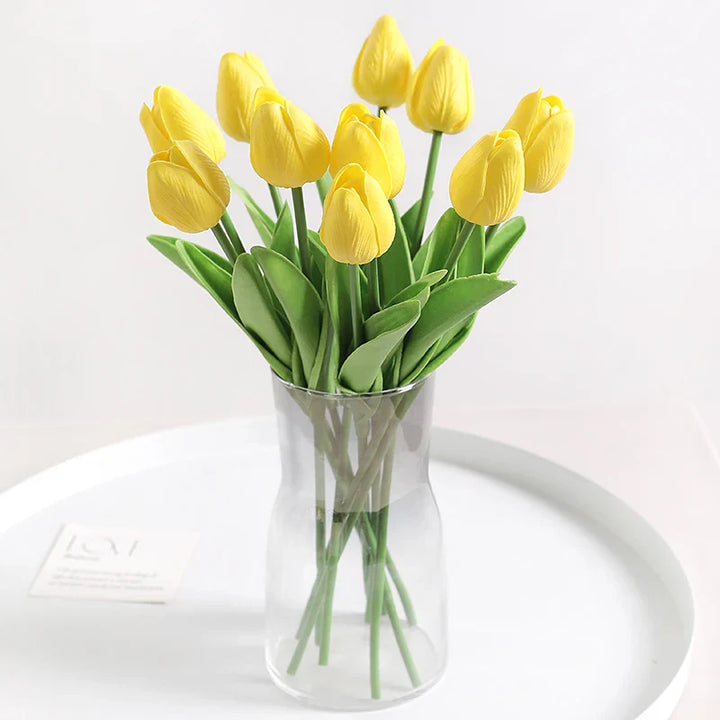 Artificial Tulip Bouquet PE Flowers