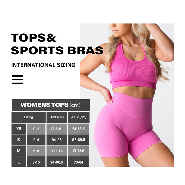 New Limitless Ribbed Seamless Halter Bra Spandex  Woman Fitness Elastic Breathable Breast Enhancement Leisure Sports Underwear