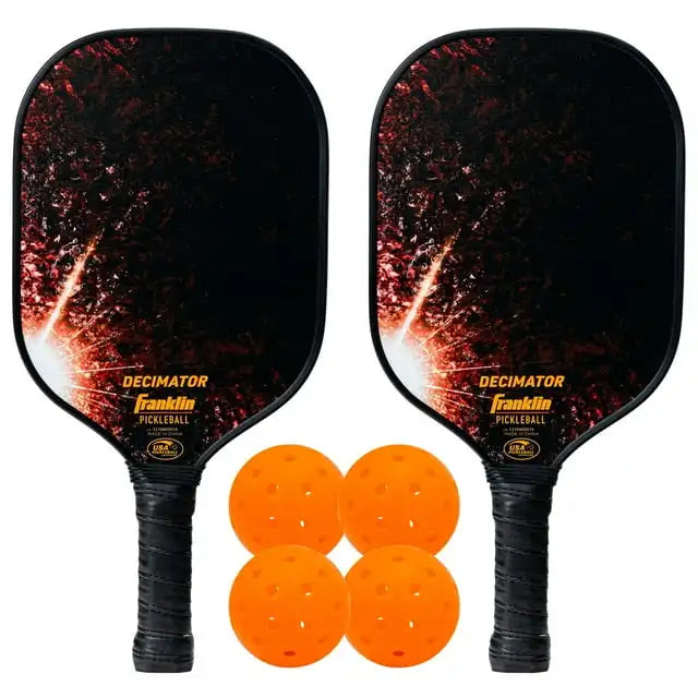 Franklin Sports Decimator Paddle and Balls