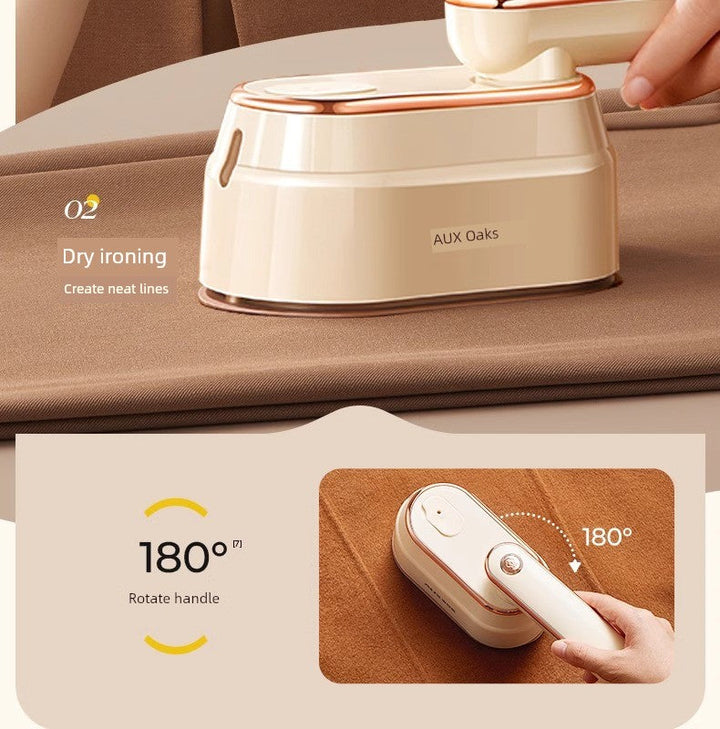 Ox Handheld Garment Steamer Pressing Machines For Home Small Steam and Dry Iron Portable Folding Ironing Clothes Handy Gadget