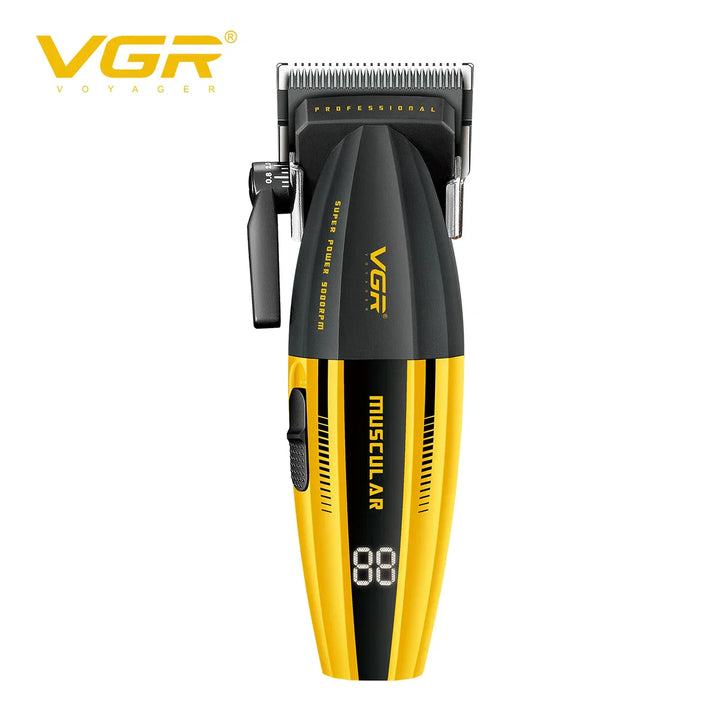 VGR Hair Clippers Professional Hair Trimmer Barber Clippers 9000 RPM Hair Cutting Machine Adjustable Trimmer for Men V-285 V-003