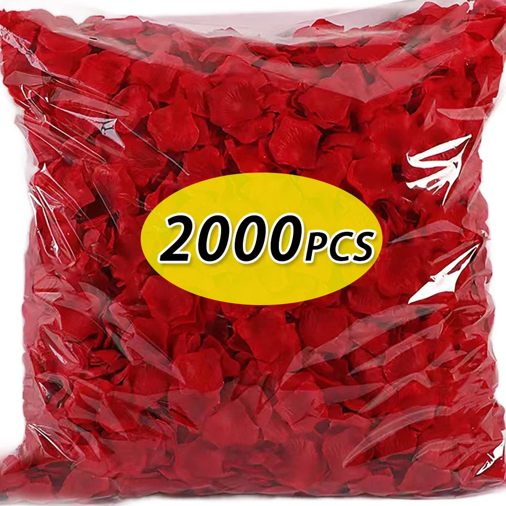 Artificial Silk Rose Petals