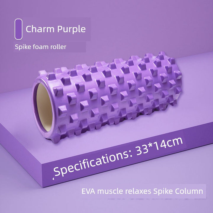 Foam Roller Roller Spiked Club Yoga Equipment Muscle Relaxation Roller Leg Slimmer Massage Shaft Foam Foam Roller