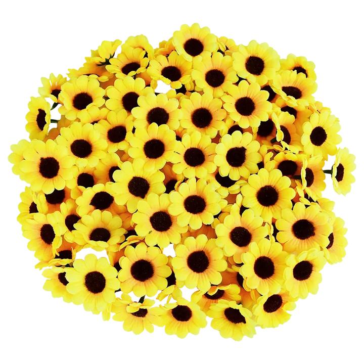 Mini Artificial Sunflower Heads