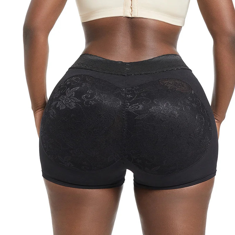Shapewear Women Butt Pad Control Panties Fake Butt Lifter Hourglass Padded Booty Enhancer Brief Lingerie Shaper Shorts