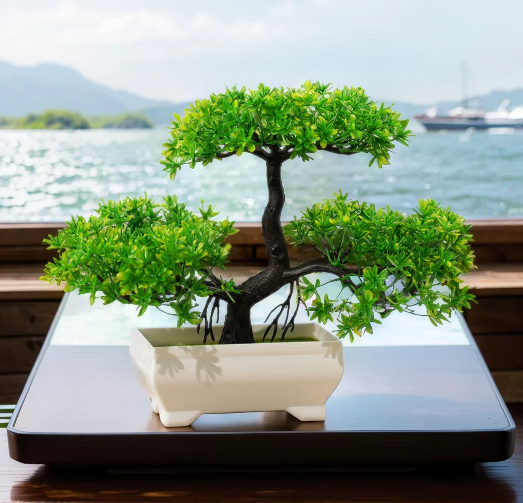 Artificial Bonsai Tree Table Décor