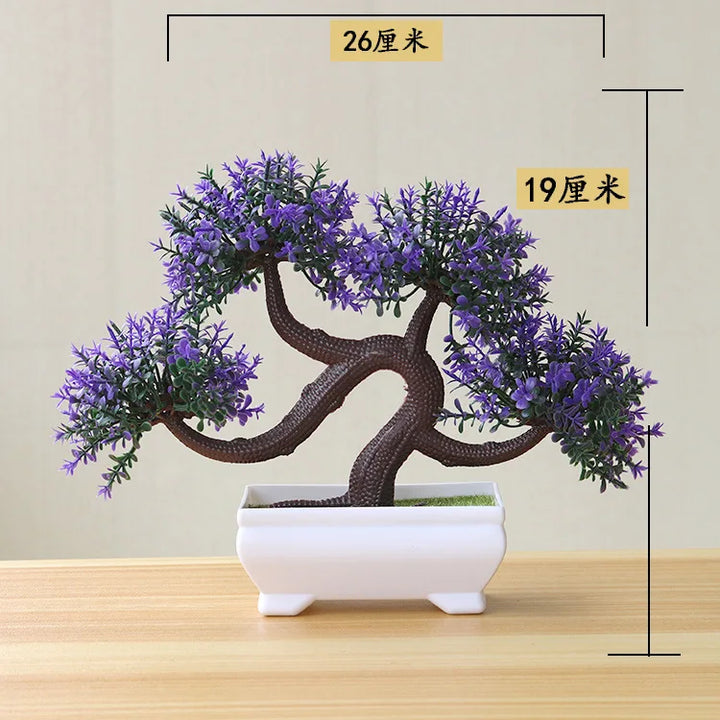 Mini Artificial Bonsai Tree Decoration