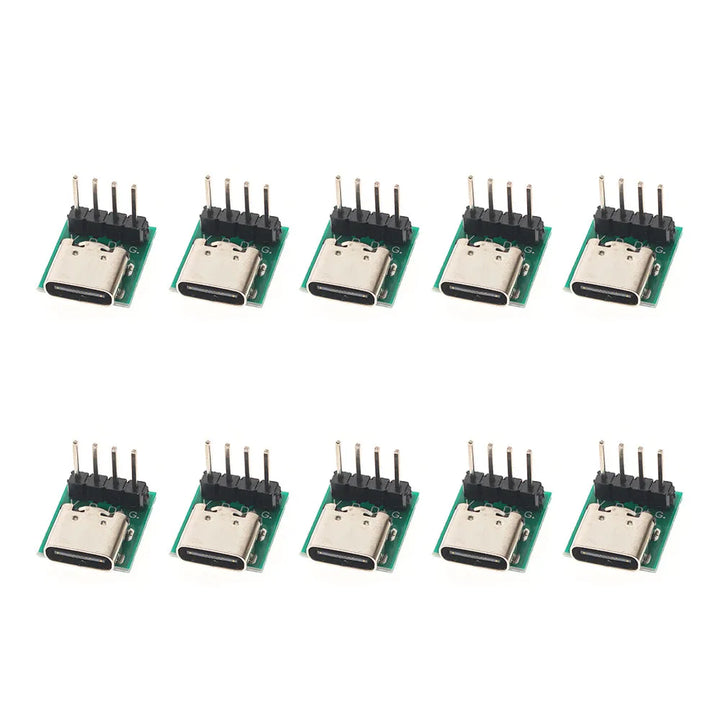 10PCS TYPE-C DIY USB PCB board double-sided USB3.1 16P PCB electronic Test board