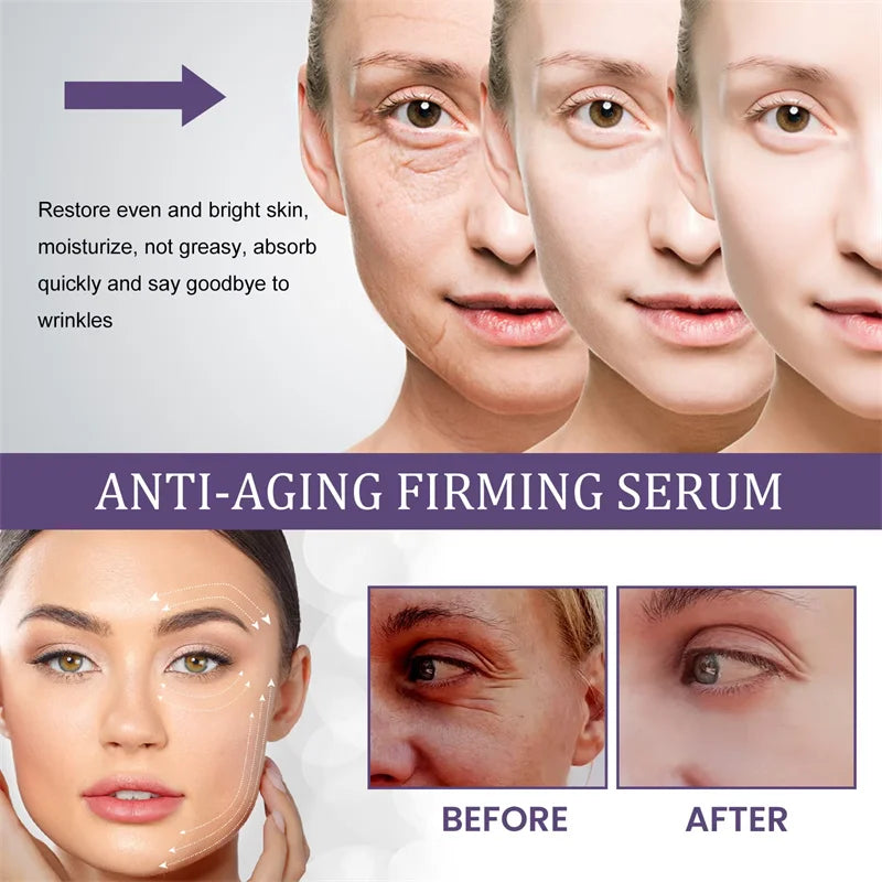 Retinol Remove Wrinkle Face Serum Lift Firming Anti Aging Fade Fine Lines Whitening Brightening Moisturizer Skin Care Cosmetics