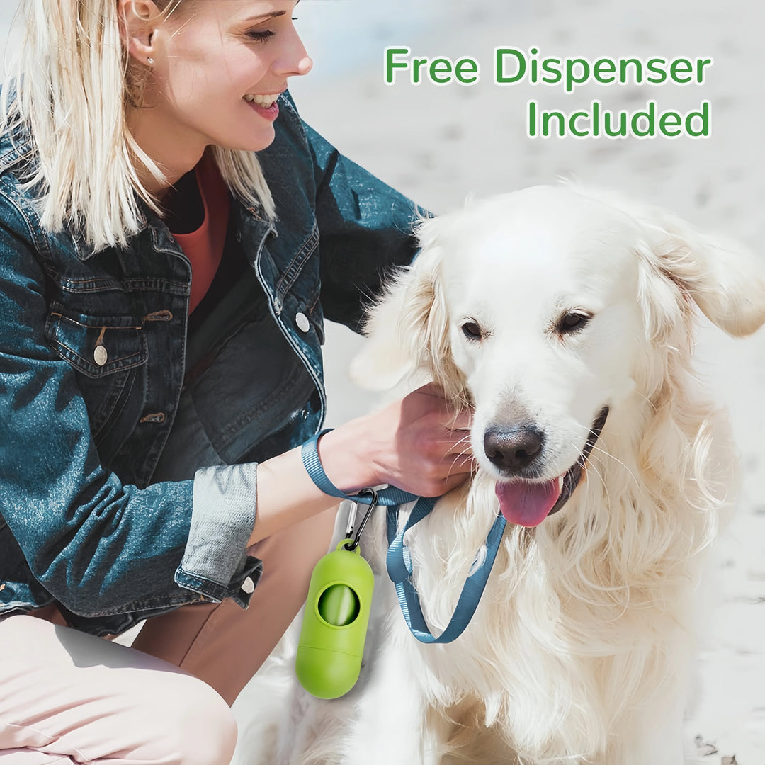 EPI Intensification Biodegradable Pet Garbage Bag Dog Poop Bags Dog Poop Bag Dispenser Dog Cleaning Supplies Dog