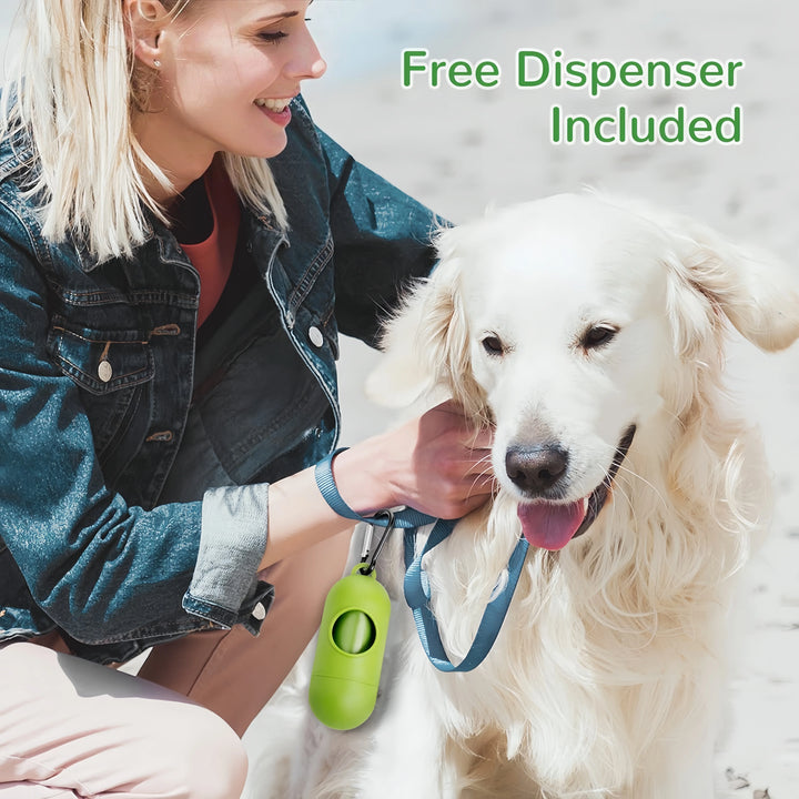 EPI Intensification Biodegradable Pet Garbage Bag Dog Poop Bags Dog Poop Bag Dispenser Dog Cleaning Supplies Dog