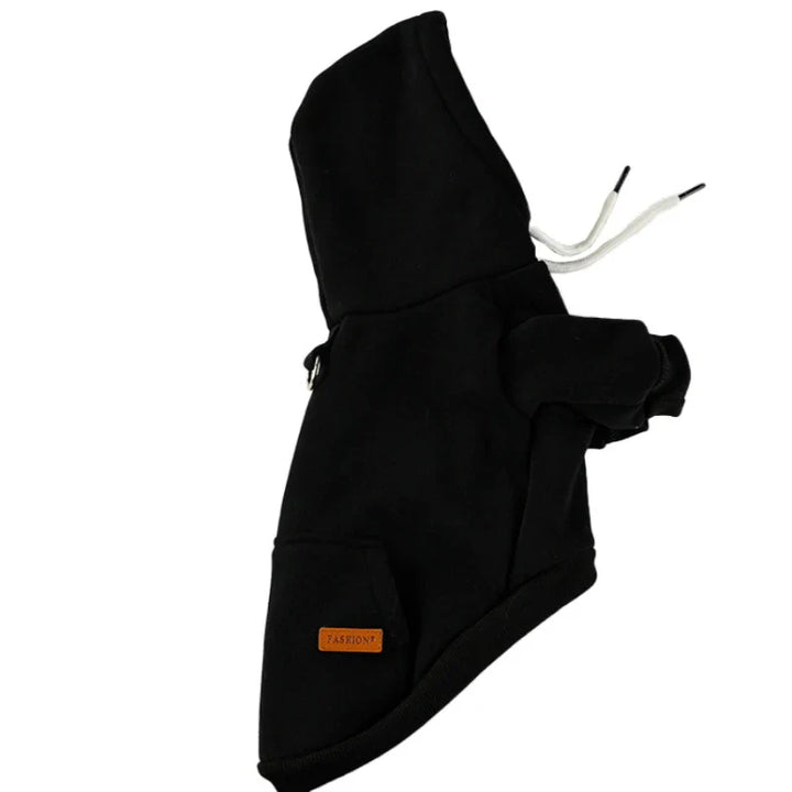 Warm Fleece Dog Hoodie Vest