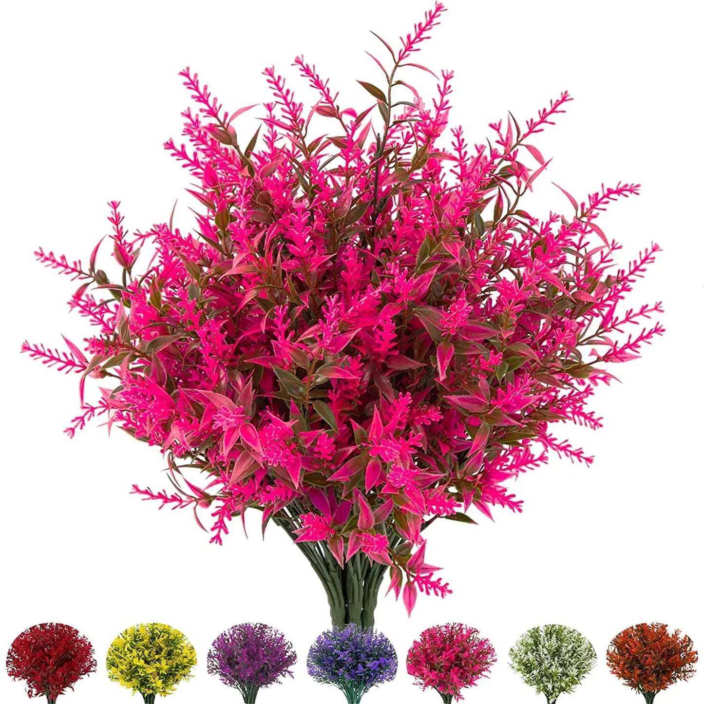 UV-Resistant Artificial Flower Shrubs