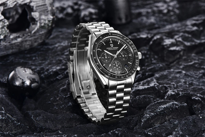 PAGANI DESIGN Sport Panda Mens Watches Quartz Chronograph Luxury Automatic Business Stainless Steel Waterproof Reloj Hombre 2023