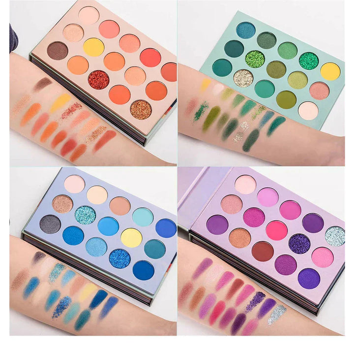 72/60-Color Matte Glitter Eyeshadow Palette