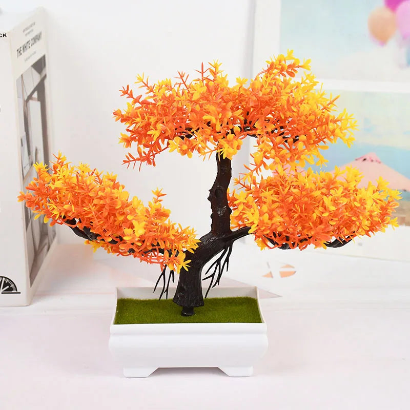 Artificial Bonsai Tree Potted Ornament