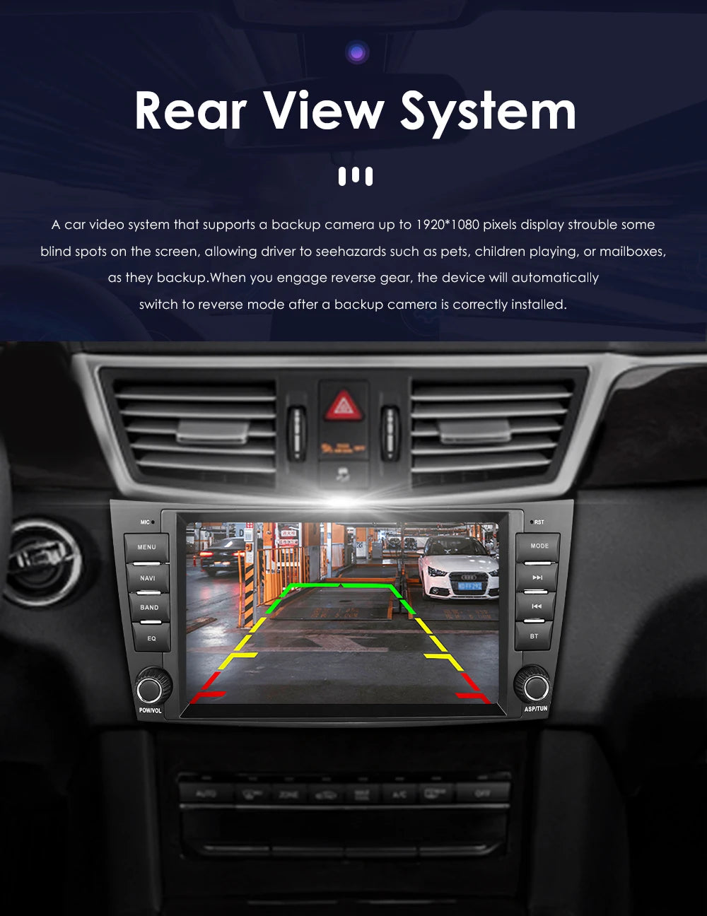 Hizpo 8" Car Radio Stereo For Benz E-Class W211 2002-2009 CLS-CLK-G-Class W463 W209 W219 GPS Navi AI Carplay Multimidia Player
