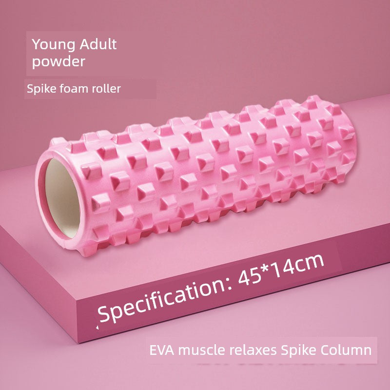 Foam Roller Roller Spiked Club Yoga Equipment Muscle Relaxation Roller Leg Slimmer Massage Shaft Foam Foam Roller