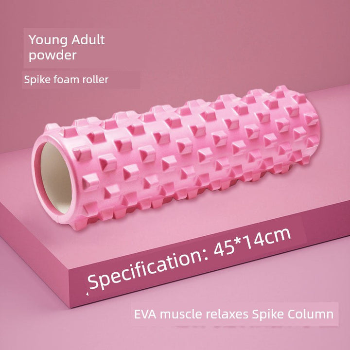 Foam Roller Roller Spiked Club Yoga Equipment Muscle Relaxation Roller Leg Slimmer Massage Shaft Foam Foam Roller