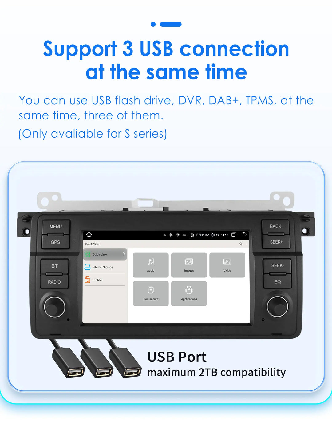 Hizpo 7" AI Voice Autoradio For BMW E46 M3 318/320/325/330/335 Android Auto Radio Carplay 4G DSP Car Multimedia GPS 2din Stereo