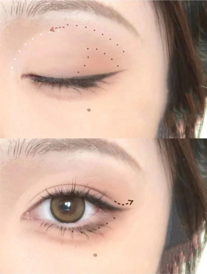 Full Matte Earth Tone Eyeshadow Palette
