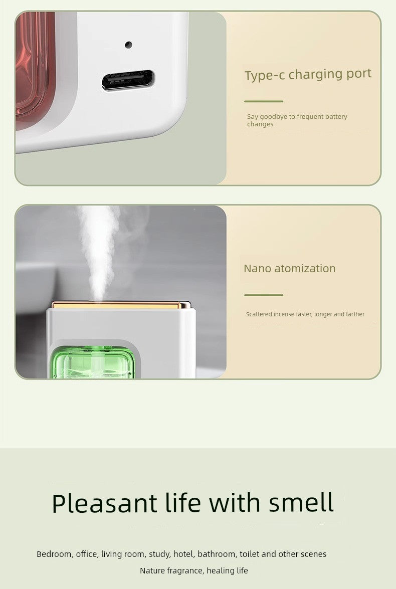 Aroma Diffuser Automatic Fragrance For Home Indoor Lasting Fragrance Spray Used in Bedroom Air Freshing Agent Toilet Fantastic Deodorant