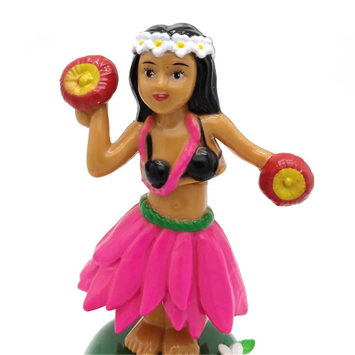 HulaGirl Dashboard Doll HulaGirl Dashboard Hawaii Dancing Girl Car Dashboard Decorations Solar Dancing Figure Toy