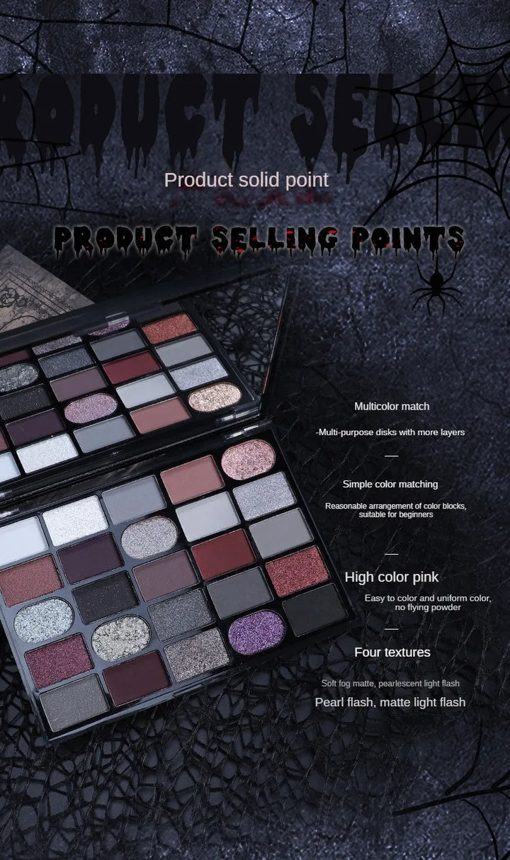 Dark Gothic Eyeshadow Palette