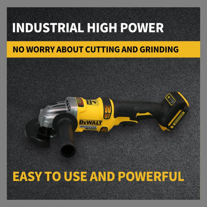 DEWALT DCG414 Brushless  Angle Grinder  Metal /Wood/Pipe Cutting 100/125/150MM Charging Polishing Grinding Machine  Power Tools