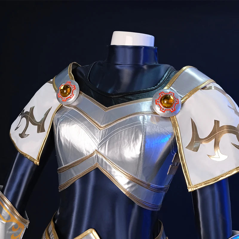 ROLECOS Game LOL The Lady of Luminosity Lux Cosplay Costume Lux Magic College Girl Uniform Women Costume Halloween Full Set