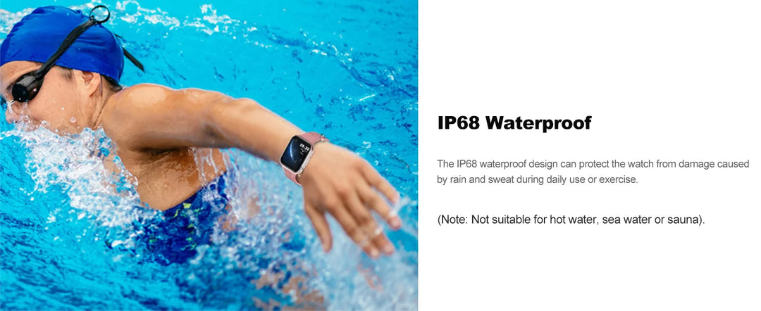 Smart Watch, Fitness Tracker Watch for Men Women, 1.69'' Touch Smartwatch Fitness Watch with Pedometer/Sleep Monitor.