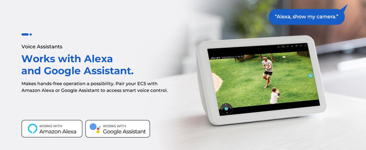 IMILAB EC5 -Smart Security System Kit, Outdoor Video Surveillance, Wireless App Control, Floodlight Camera, Wi-Fi, 2K