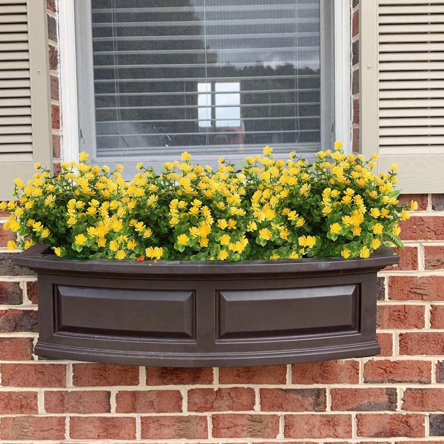 UV-Resistant Artificial Flower Shrubs