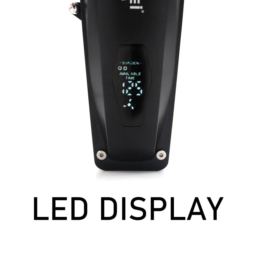 Kemei KM-1856 Men's Hair Clipper LED Display Cordless USB Interface Professional Hair Cutting Machine Hair Trimmer Haircut