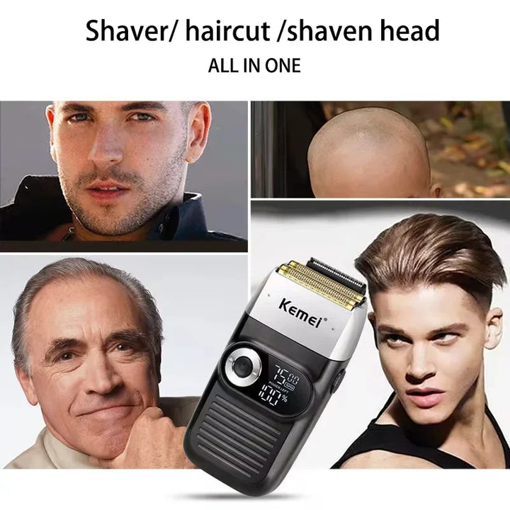 Kemei KM-2290 KM-1113 KM-2026 professional Electric hair clipper kit Men's Shaver Cordless Barber Hair Trimmer USB beard Razor