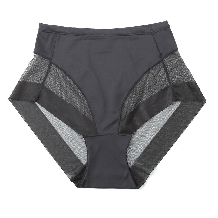Breathable Mesh Body Sculpting Panties Women's Pants High Elasticity and Comfortable Ice Silk Control Briefs Slimming Underwear