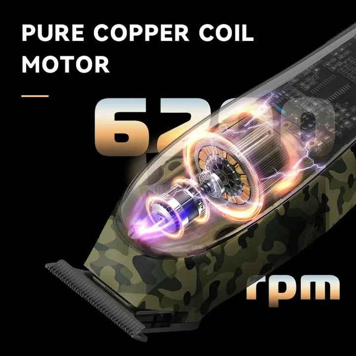 Kemei Transparent Body Electric Hair Clippers Kit KM-1926 KM-1928 Rechargeable Trimmer KM-TX7 Waterproof Men's Shaver Barber