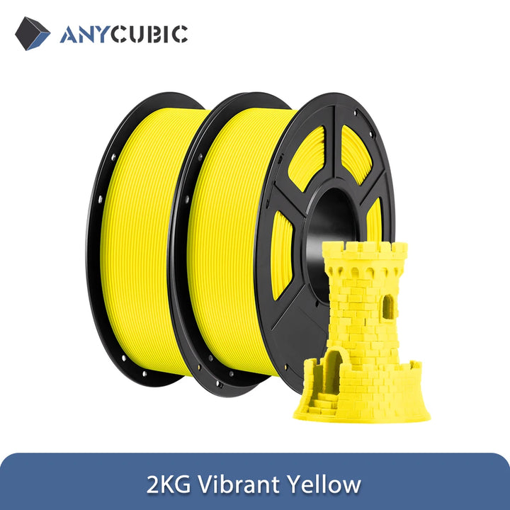 2 pieces/lot ANYCUBIC PLA 3D Printer Filament 1.75mm 1kg/Roll PLA Filament 3D Printing Material For FDM 3D Printer