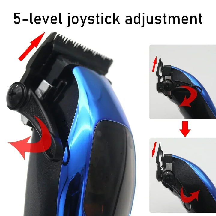 Kemei 2361 10000RPM Professional Men's Hair Clipper Magnetic Motor DLC Blade with Base Charger Hair Trimmer Hair Cutting Machine