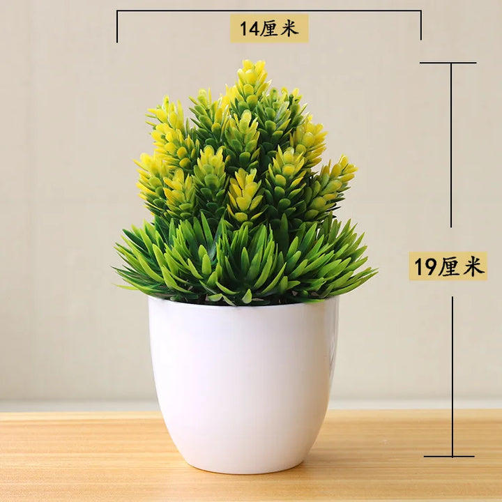 Mini Artificial Bonsai Tree Decoration