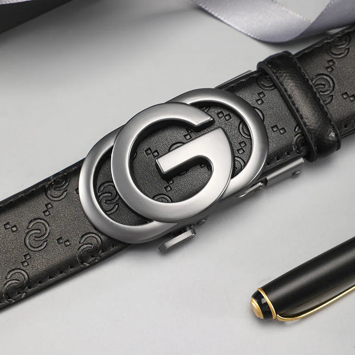 Luxury belts for men Genuine leather belts Alloy buckle automatic belt Men's fashion designer belts Jeans waistband