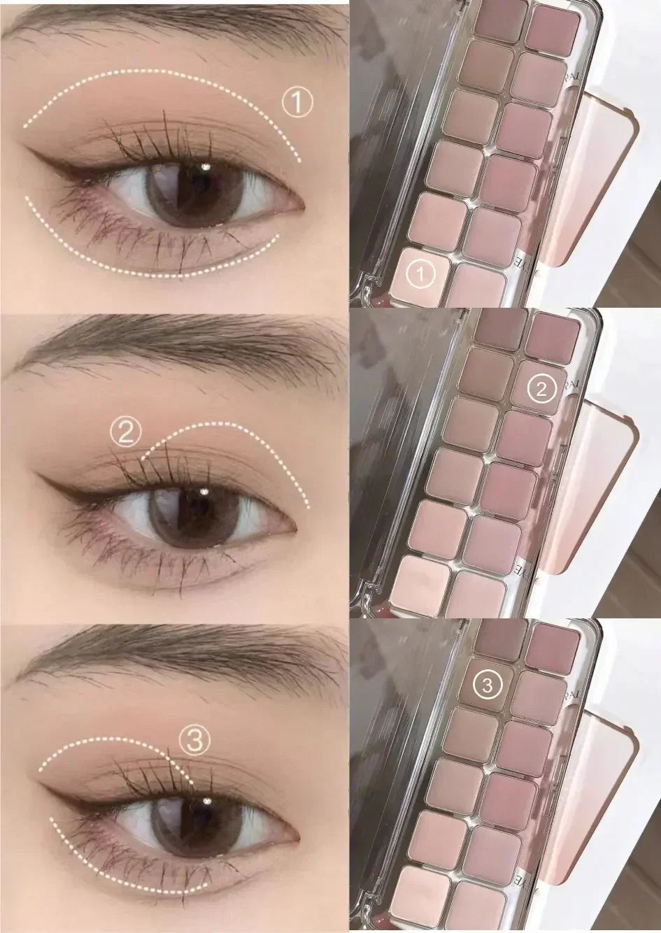 Full Matte Earth Tone Eyeshadow Palette
