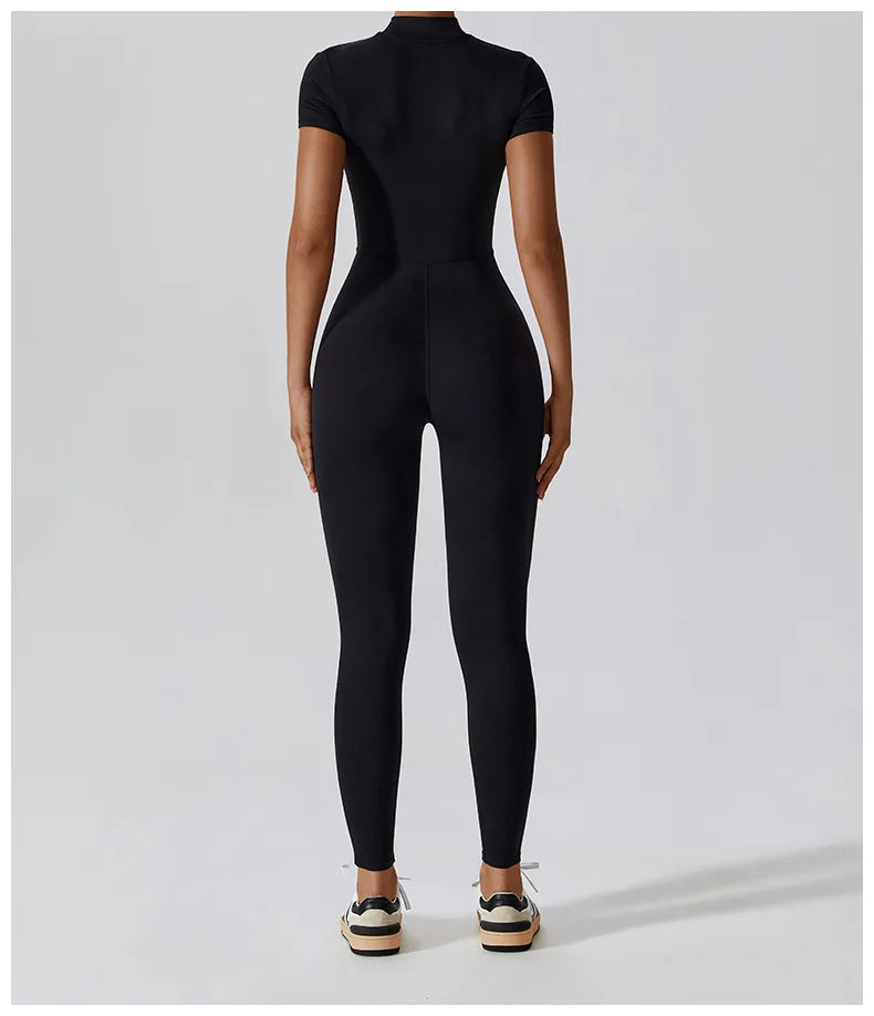 New Yoga Clothes Suit Workout Sports Set Women Bodysuits Gym Set Women Training Siamese Fitness Jumpsuit Female Sportswear