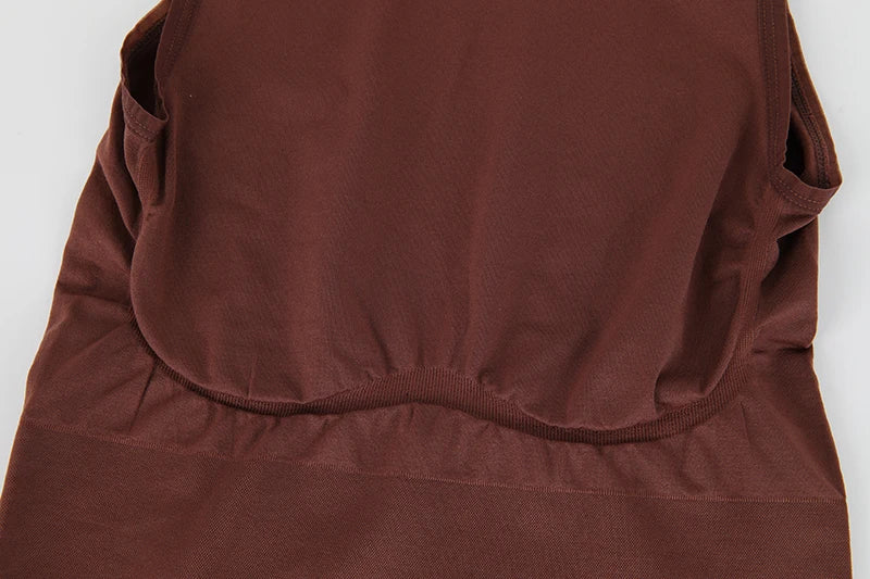 MISSMOLY Bodysuits Sexy Sleeveless Crew Neck Shapewear Thong for womens Waist Trainer Tanks Tops Slim Tummy Control Body Shaper